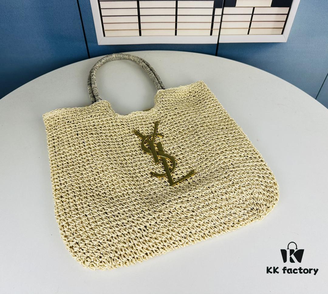 6930ca3a6e68136f4d9b013d New YSL Openwork Woven Series – Rich Vacation Vibes