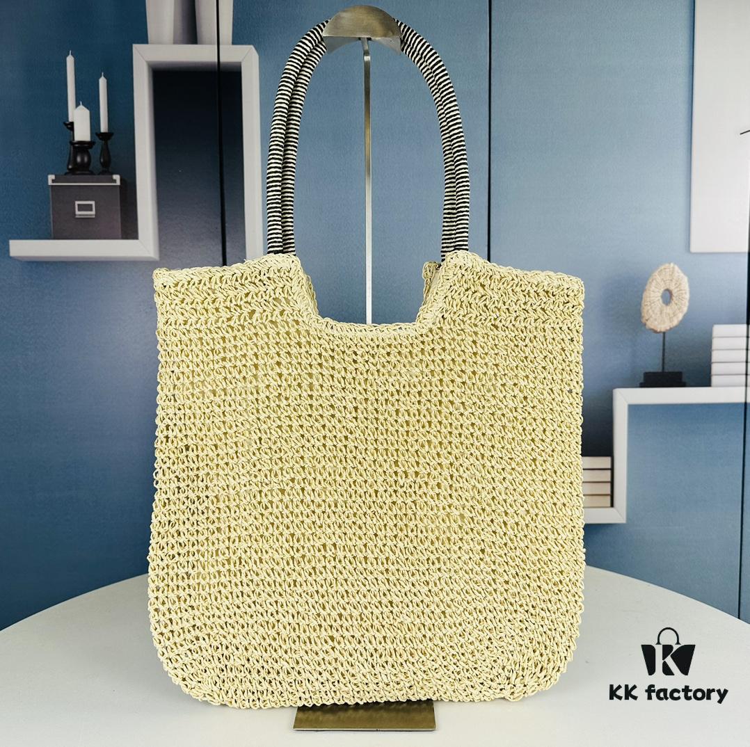 6930ca3b6e68136f4d9b013f New YSL Openwork Woven Series – Rich Vacation Vibes