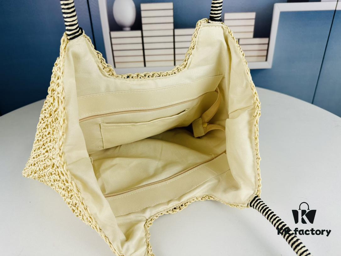 6930ca3b6e68136f4d9b0140 New YSL Openwork Woven Series – Rich Vacation Vibes