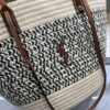 6930ca406e68136f4d9b0149 YSL Summer New Arrival Woven Bag, Large-Capacity Tote, Vacation Beach Bag, Shoulder and Handheld Purse 40.28