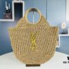 6930ca466e68136f4d9b0150 New YSL Straw Bags for Summer - Must-Have Vacation Style