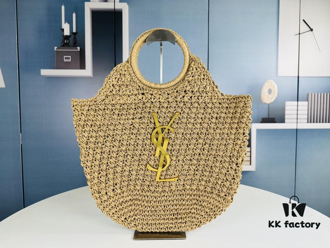 6930ca466e68136f4d9b0150 New YSL Straw Bags for Summer - Must-Have Vacation Style