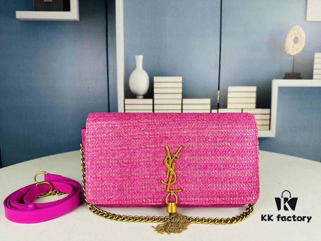 6930ca586e68136f4d9b0171 Bestseller YSL New Raffia Woven Tassel Bag! Summer Beach Joy