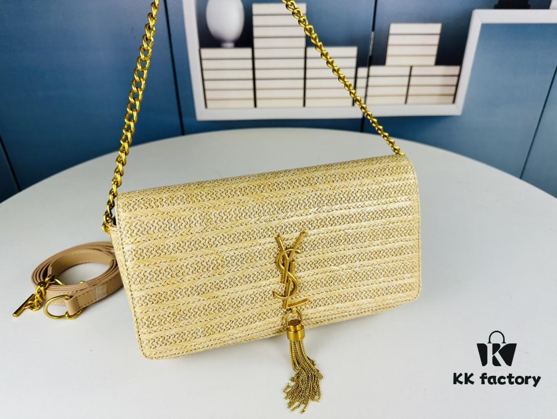 6930ca666e68136f4d9b0189 Bestseller YSL New Raffia Woven Tassel Bag! Summer Beach Joy