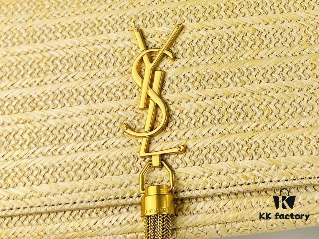 6930ca686e68136f4d9b018e Bestseller YSL New Raffia Woven Tassel Bag! Summer Beach Joy