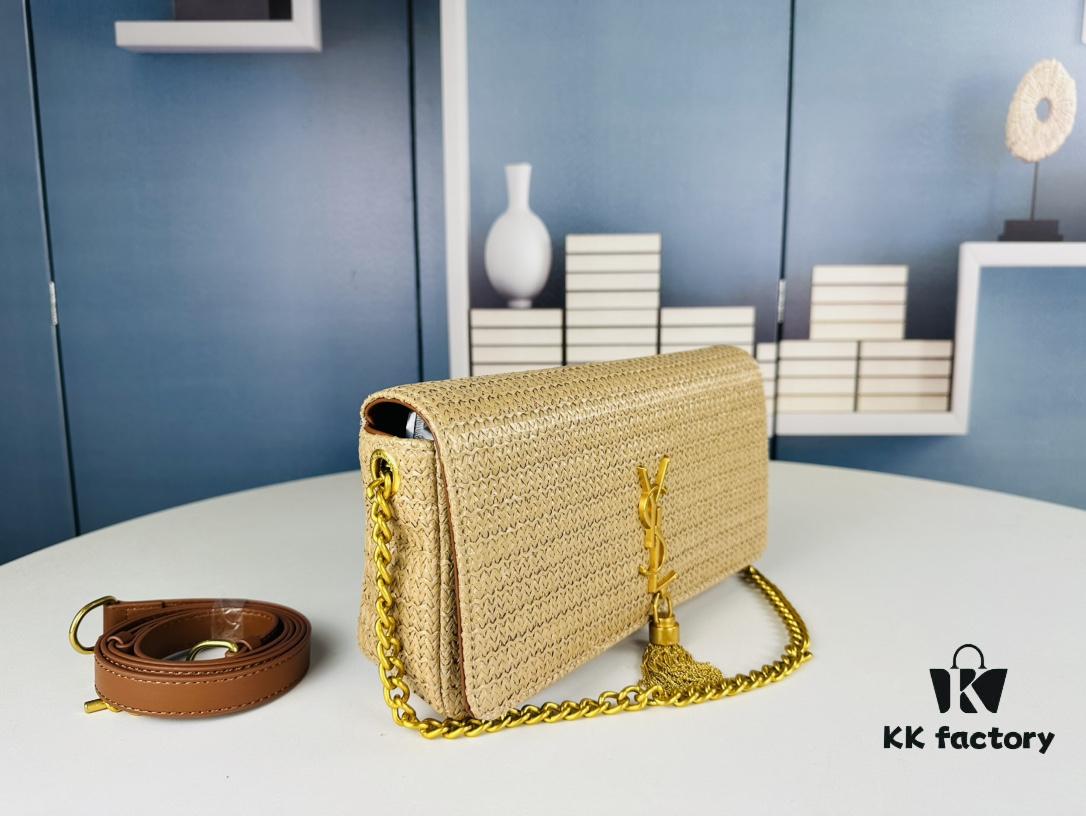6930ca6e6e68136f4d9b0199 Bestseller YSL New Raffia Woven Tassel Bag! Summer Beach Joy