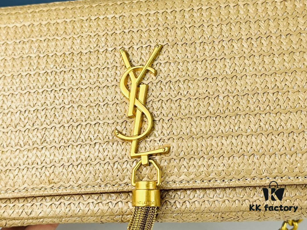 6930ca716e68136f4d9b019e Bestseller YSL New Raffia Woven Tassel Bag! Summer Beach Joy