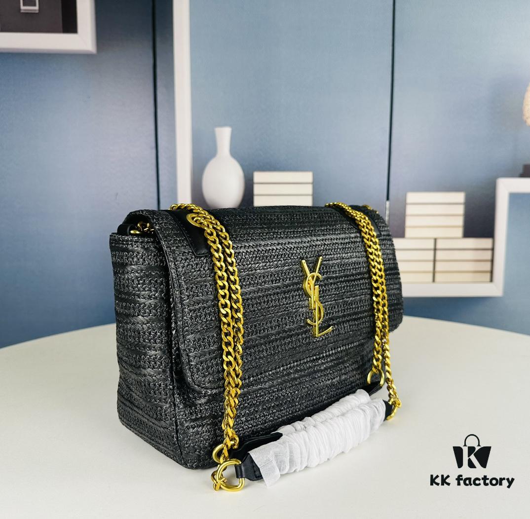 6930ca8a6e68136f4d9b01cb Bestselling Large YSL Raffia Bag Niki Style – Artistic and Elegant, Perfect for Everyday Wear