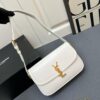 6930ca986e68136f4d9b01e4 YSL Le Cassandra Box Leather Handbag – The Latest 'Tofu Bag' in Soft Lambskin, Adjustable Strap, Vintage-inspired Style