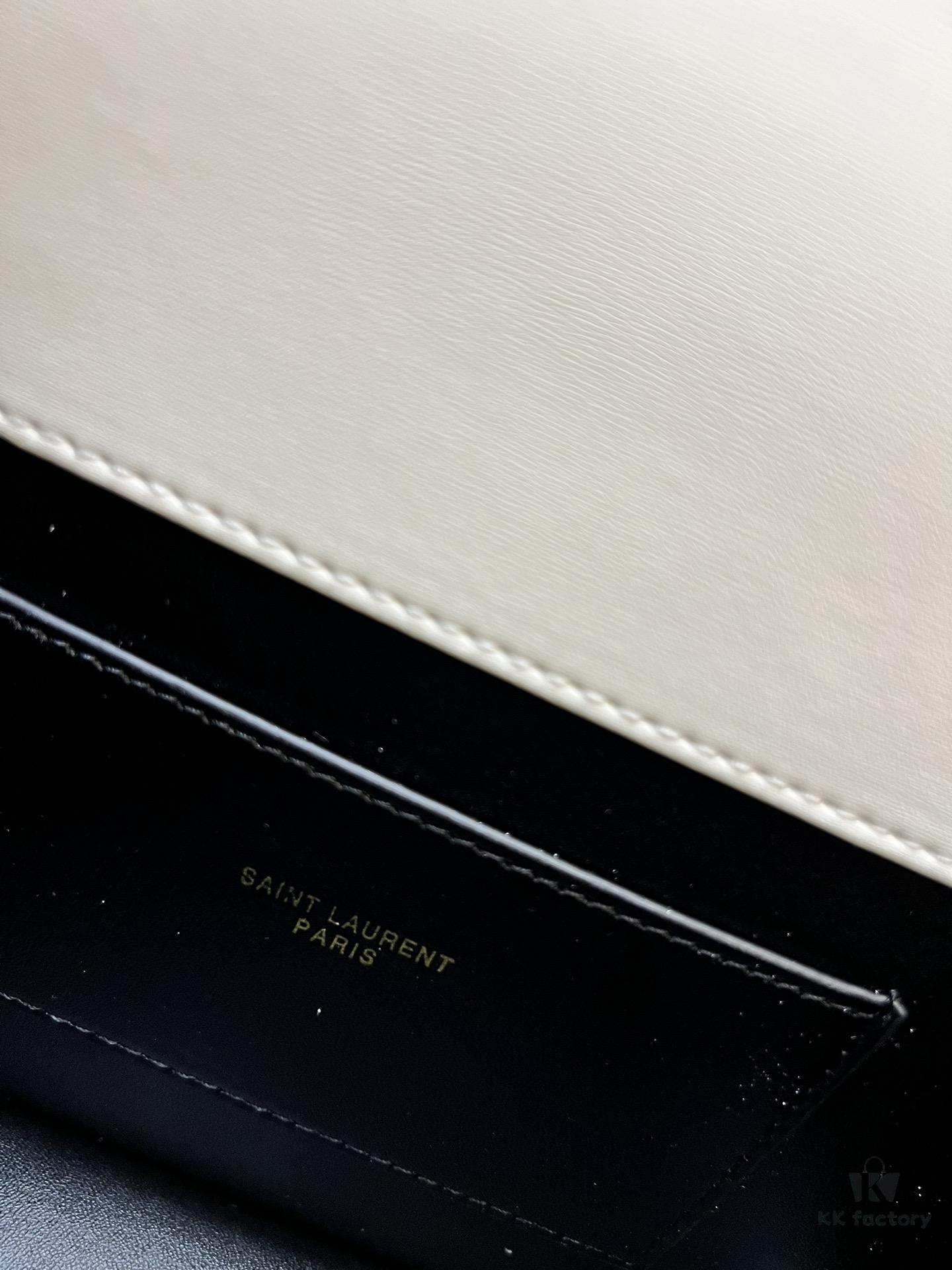 6930ca9d6e68136f4d9b01ec YSL Le Cassandra Box Leather Handbag – The Latest 'Tofu Bag' in Soft Lambskin, Adjustable Strap, Vintage-inspired Style