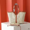 YSL Saint Laurent Rattan Mother & Daughter Tote Bag 💕