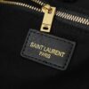 6930cab46e68136f4d9b0206 YSL Saint Laurent Rattan Mother-and-Child Tote Bag 💕 Spacious Lightweight Design with Contrasting Colors and Large Y Logo
