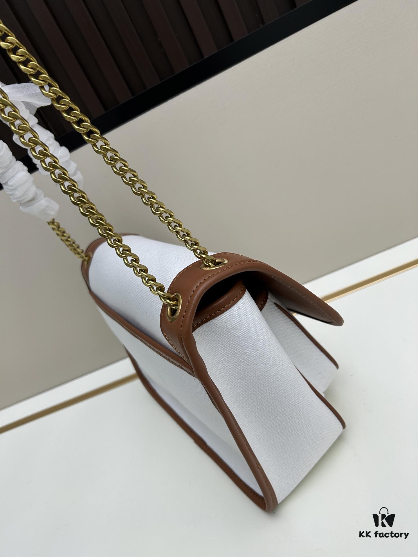 6930cab86e68136f4d9b020c New Large YSL Niki Linen-Style Crossbody Bag Shoulder Bag with Box