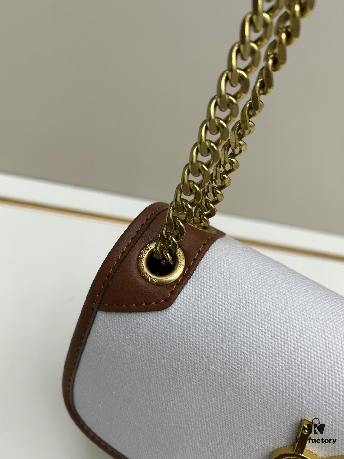 6930cabe6e68136f4d9b0216 New Arrival Small YSL Niki Bag with Box – Latest Linen-Blend Crossbody Shoulder Bag