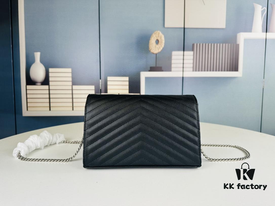 YSL Luxurious Caviar Envelope Woc Bag