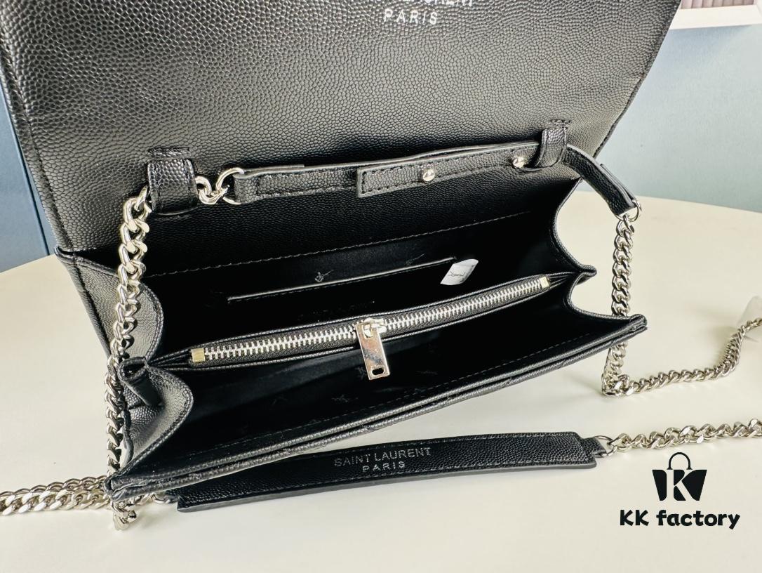 YSL Luxurious Caviar Envelope Woc Bag