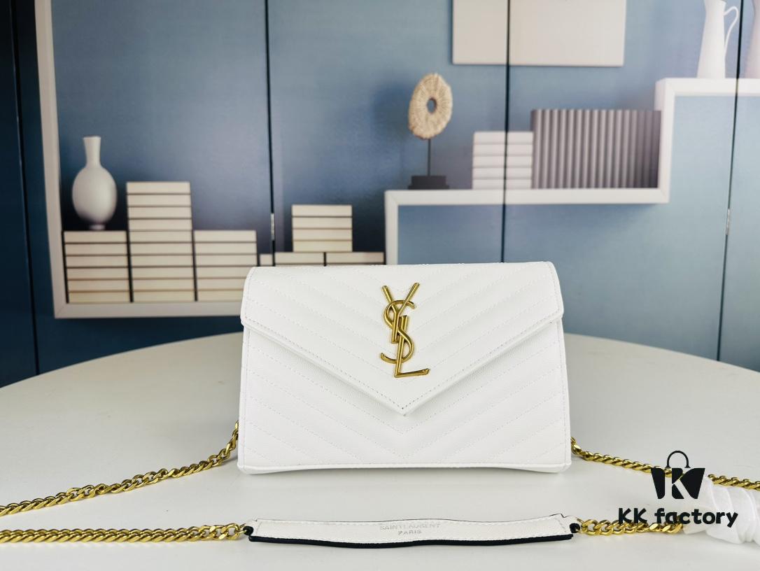6930cac76e68136f4d9b0229 YSL Luxurious Caviar Envelope WOC Bag ✨🤍