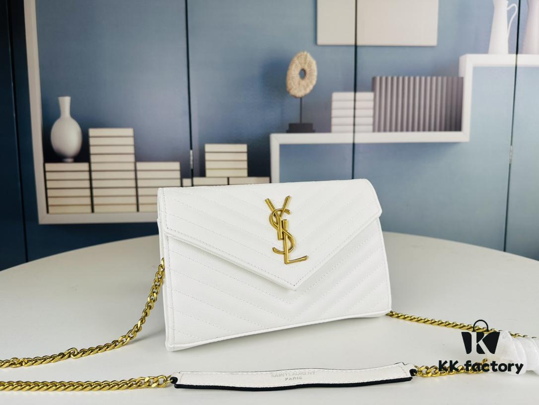 6930cac86e68136f4d9b022a YSL Luxurious Caviar Envelope WOC Bag ✨🤍