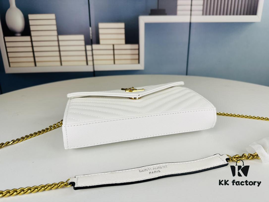 6930caca6e68136f4d9b022d YSL Luxurious Caviar Envelope WOC Bag ✨🤍