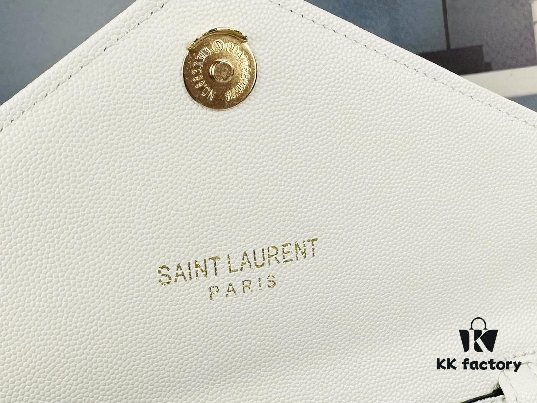 6930caca6e68136f4d9b022e YSL Luxurious Caviar Envelope WOC Bag ✨🤍