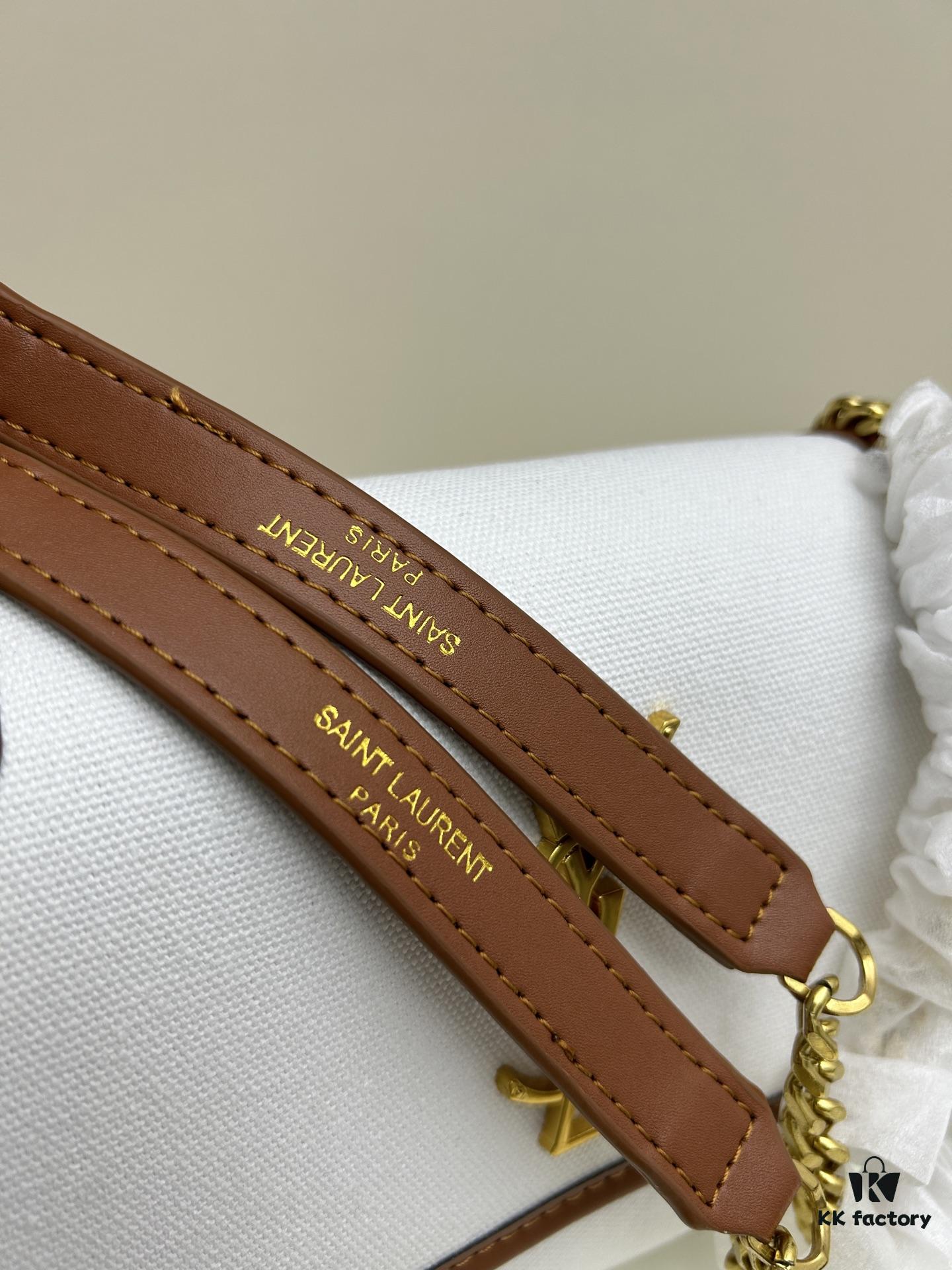 6930cacb6e68136f4d9b0230 New Arrival Small YSL Niki Bag with Box – Latest Linen-Blend Crossbody Shoulder Bag
