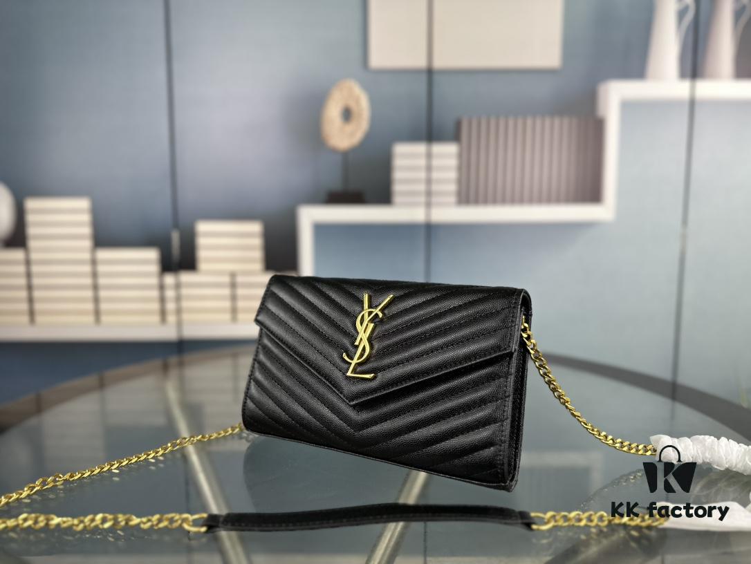 YSL Luxury Caviar Envelope Woc Bag ✨🤍