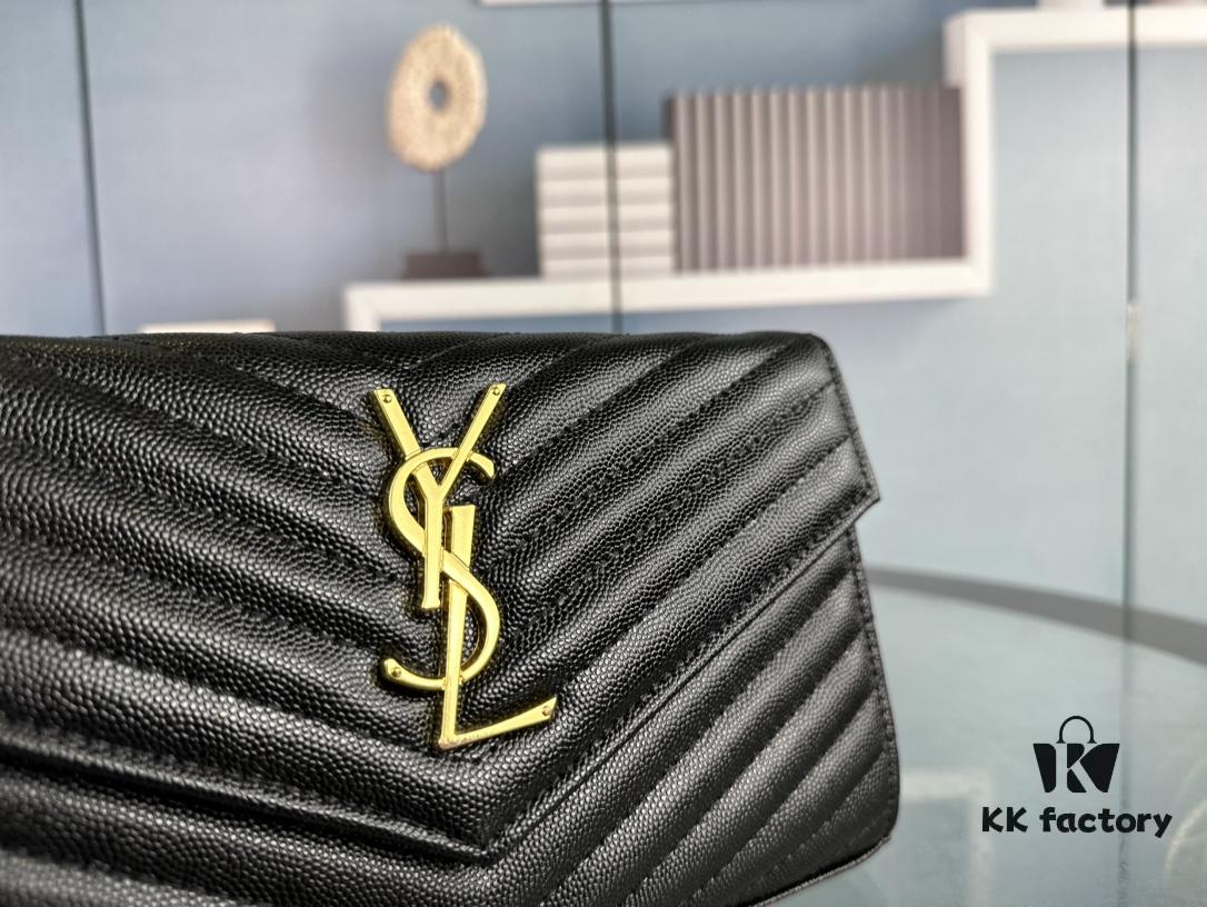 YSL Luxury Caviar Envelope Woc Bag ✨🤍