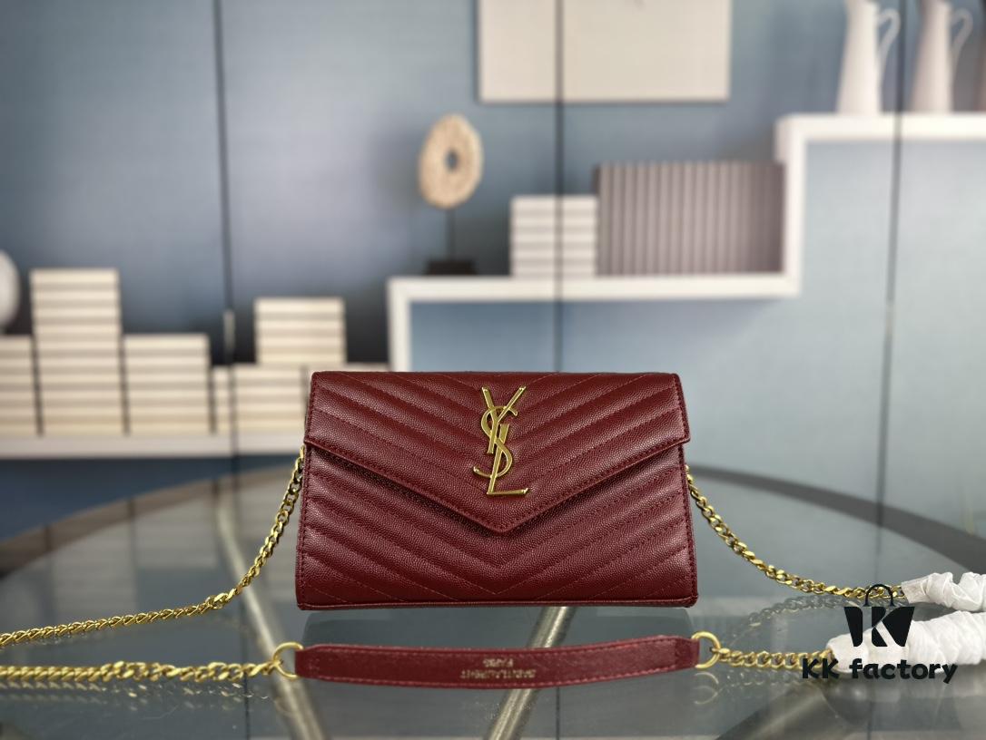 6930cad76e68136f4d9b0249 YSL Luxurious Caviar Envelope Woc Bag ✨🤍