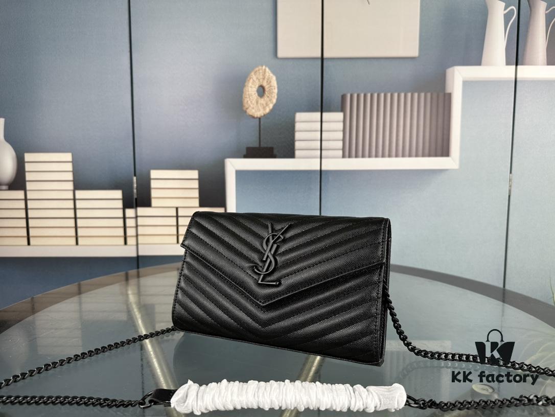 6930cad86e68136f4d9b024d YSL Luxurious Caviar Envelope WOC Bag ✨🤍