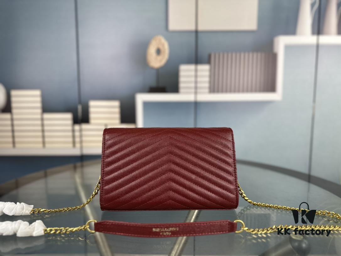 6930cad86e68136f4d9b024e YSL Luxurious Caviar Envelope Woc Bag ✨🤍