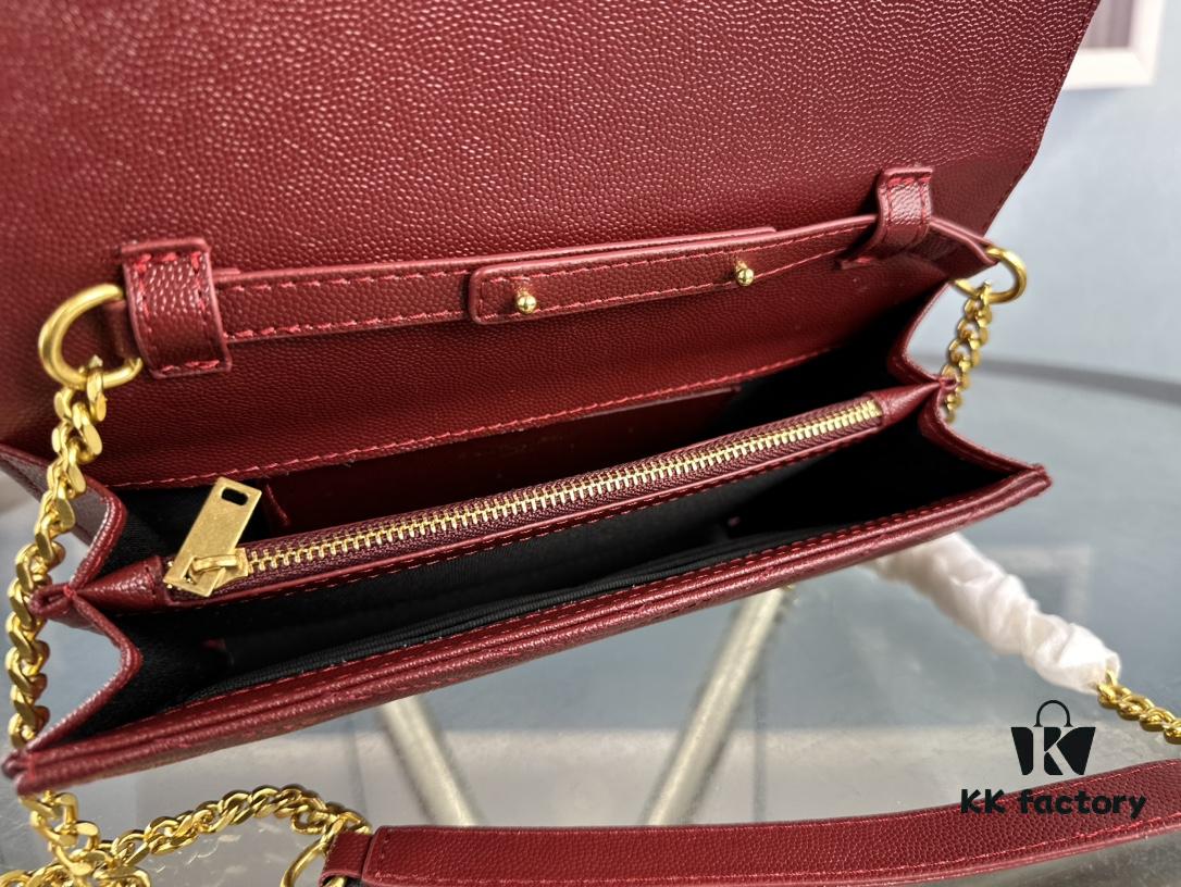 6930cadd6e68136f4d9b0254 YSL Luxurious Caviar Envelope Woc Bag ✨🤍