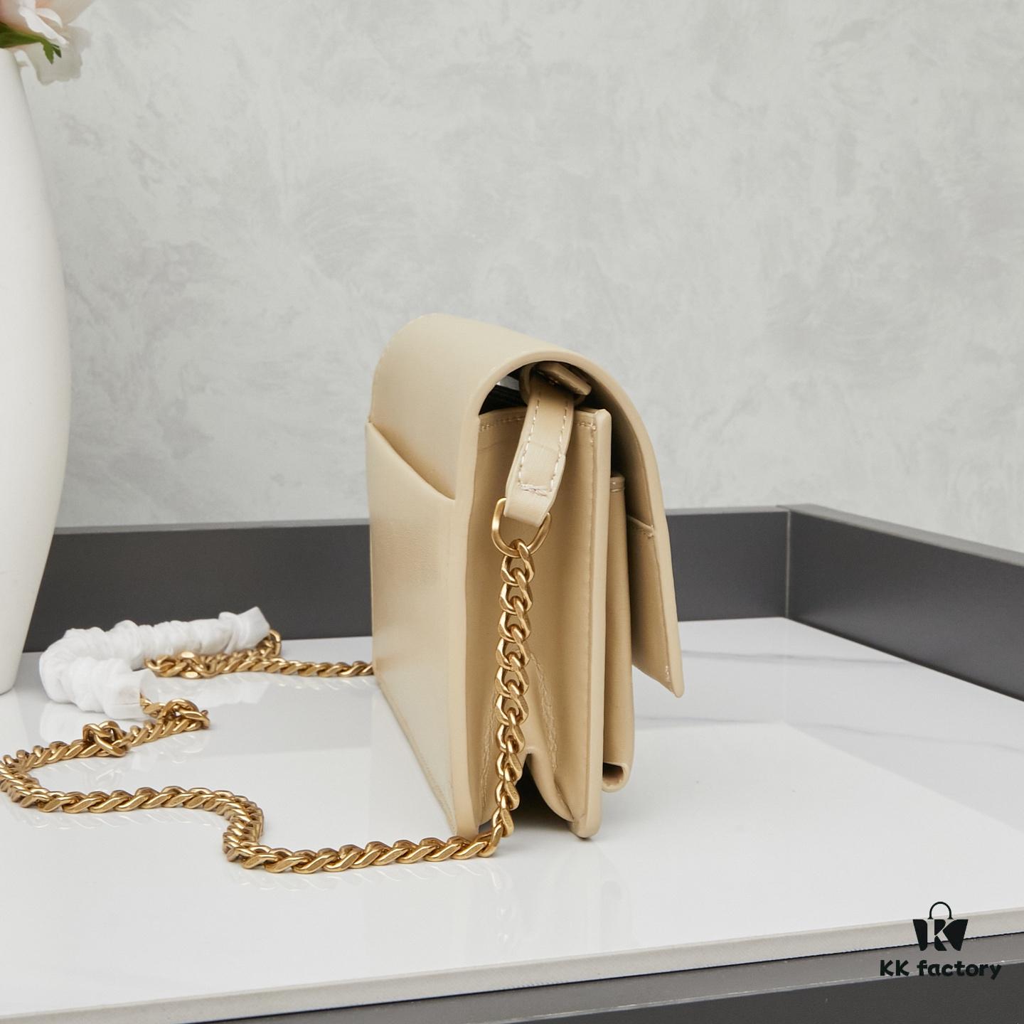 6930cae36e68136f4d9b0260 New YSL Classic Chain Bag with Box | Timeless Elegance in Black Leather