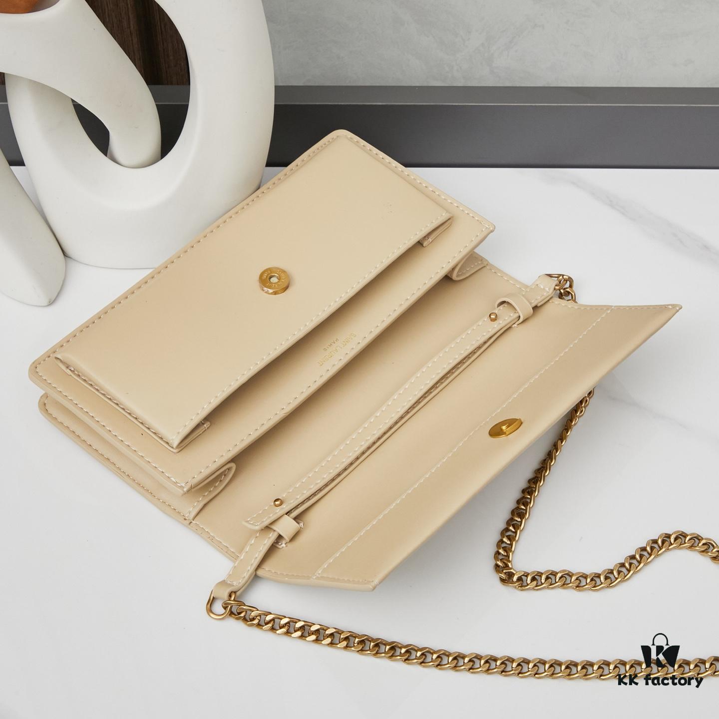 6930cae56e68136f4d9b0264 New YSL Classic Chain Bag with Box | Timeless Elegance in Black Leather