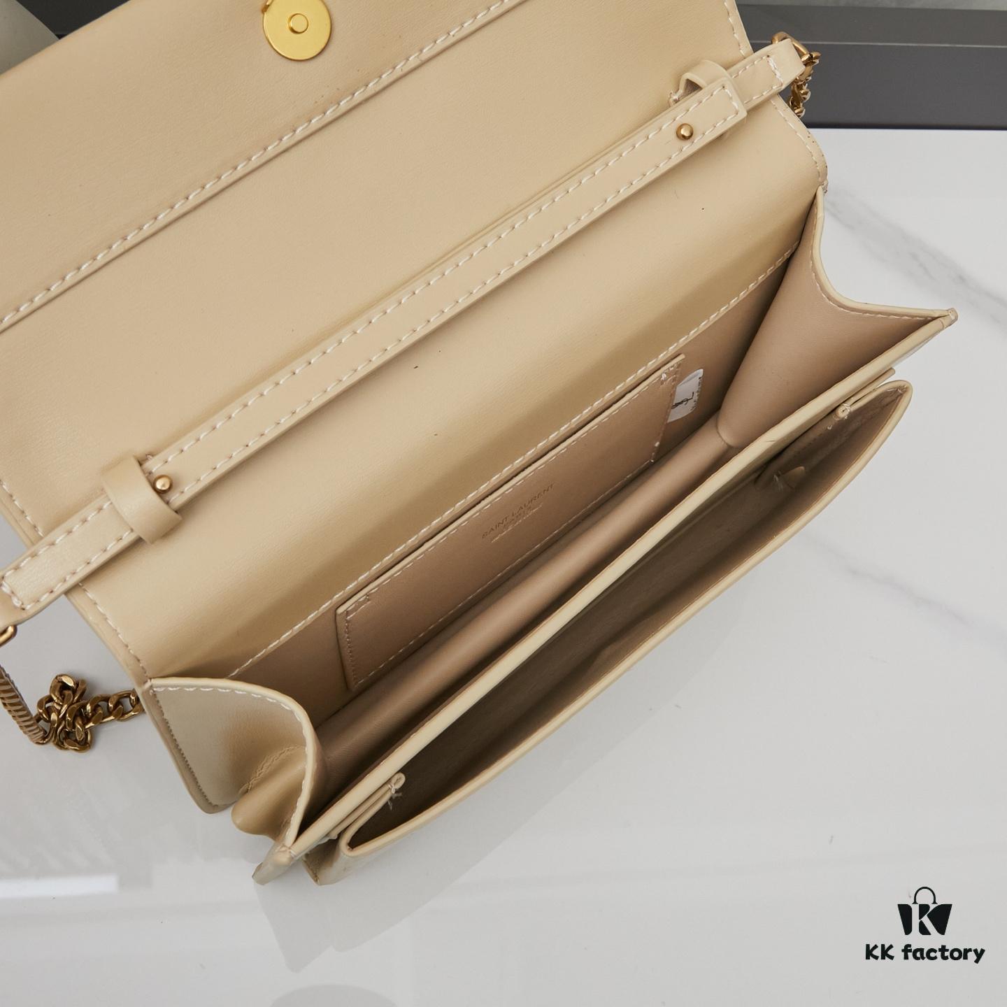 6930cae76e68136f4d9b0266 New YSL Classic Chain Bag with Box | Timeless Elegance in Black Leather