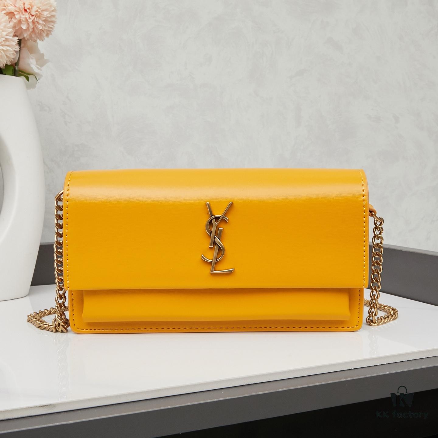 6930caec6e68136f4d9b0270 New YSL Classic Chain Bag with Box | Model 10997, Size 22x12x4