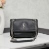 6930cafb6e68136f4d9b028a New Arrival with Box 💰 YSL Saint Laurent Niki Grainy Leather Mini Shoulder Bag