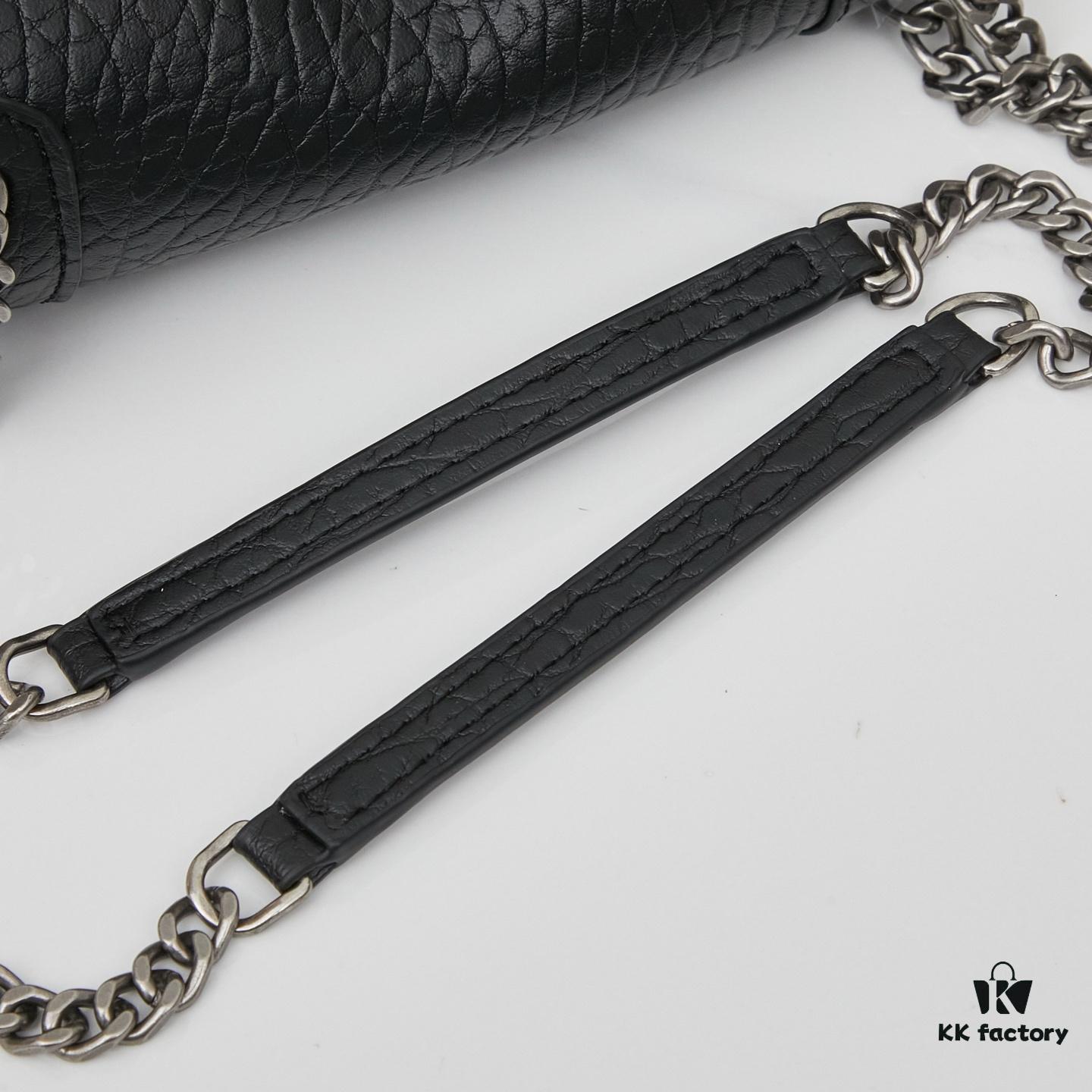 6930caff6e68136f4d9b0291 New Arrival with Box 💰 YSL Saint Laurent Niki Grainy Leather Mini Shoulder Bag