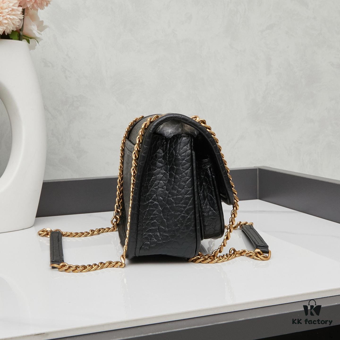 6930cb016e68136f4d9b0296 New Arrival with Box 💰 YSL Saint Laurent Niki Grainy Leather Mini Shoulder Bag