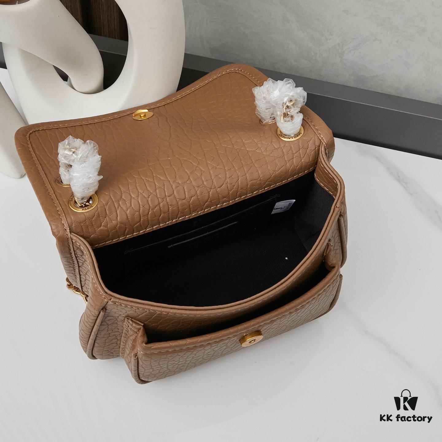 6930cb0a6e68136f4d9b02a3 New Arrival with Box 💰 YSL Saint Laurent Niki Grained Leather Mini Shoulder Bag