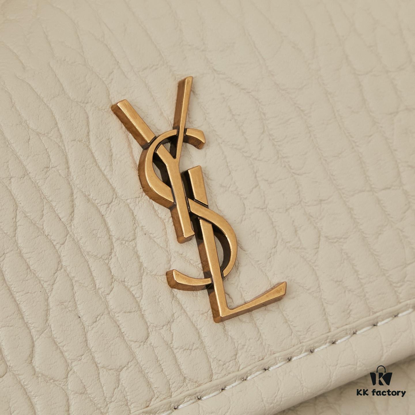 New Arrival with Box 💰 YSL Saint Laurent Niki Grained Lambskin Mini Shoulder Bag
