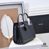 Large New Plain Weave Rose Same Style Street Snap Bag | YSL's Celebrity Muse