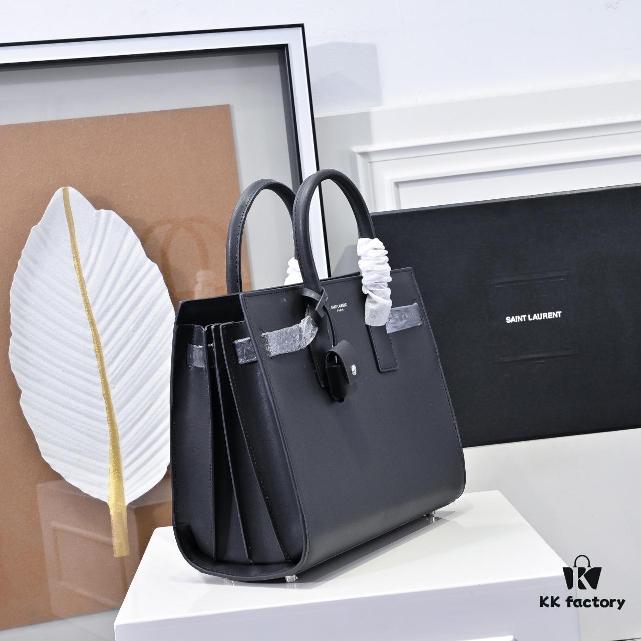Large New Plain Weave Rose Same Style Street Snap Bag | YSL's Celebrity Muse
