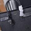 Large New Plain Weave Rose Same Style Street Snap Bag | YSL's Celebrity Muse