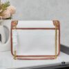 New Large YSL Niki Crossbody Bag in Linen Color with Box