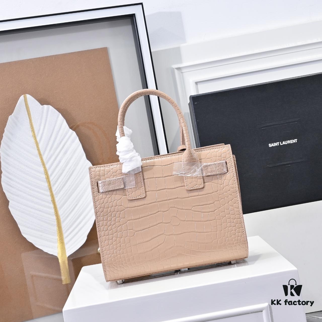 6930cb396e68136f4d9b02f2 New Arrival Saffiano Leather Rose-Inspired Street-Style Bag | YSL's Muse Must-Have