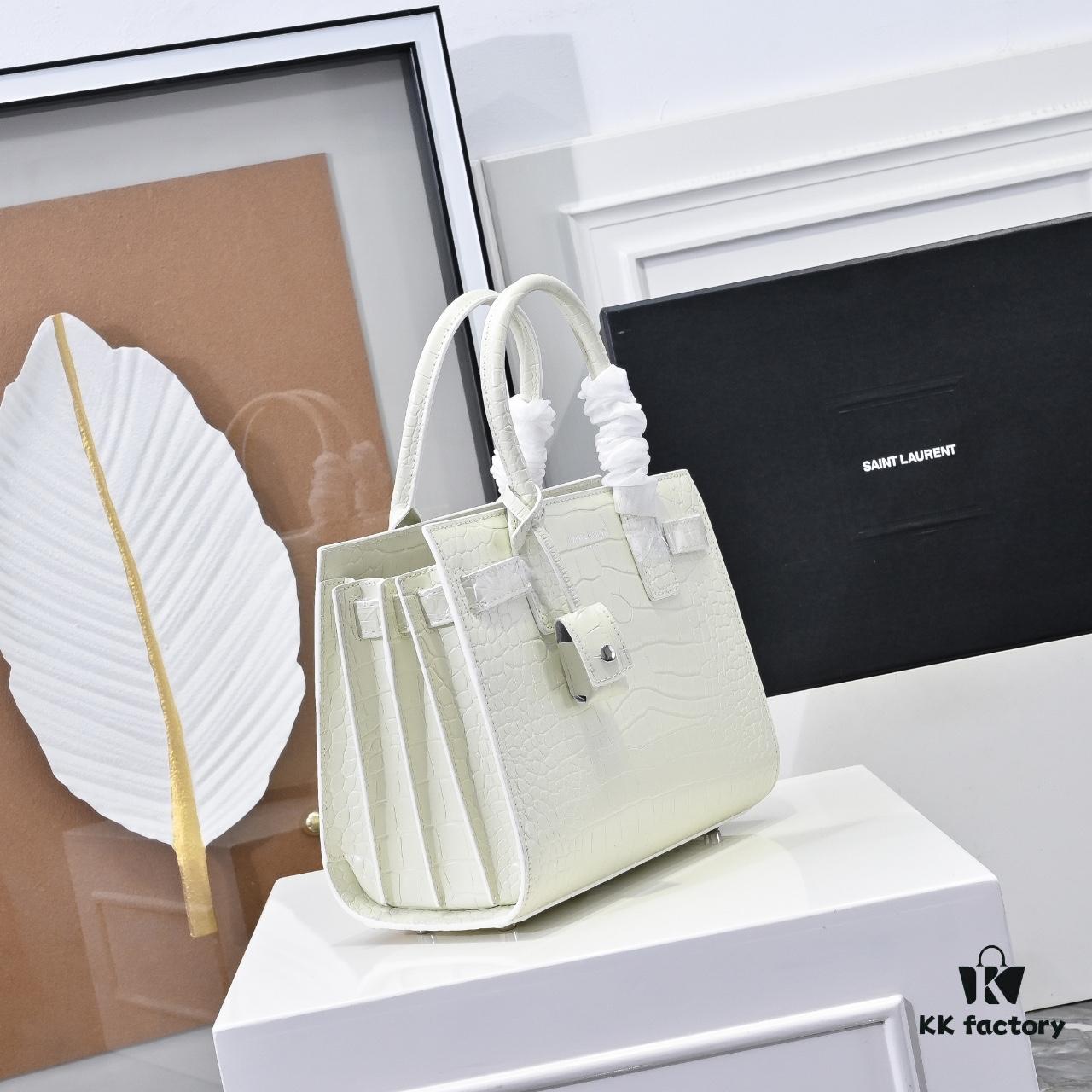 6930cb456e68136f4d9b0305 New Arrival Saffiano Leather Kate Chain Bag | YSL Celebrity Muse Rose's Street Style Must-Have
