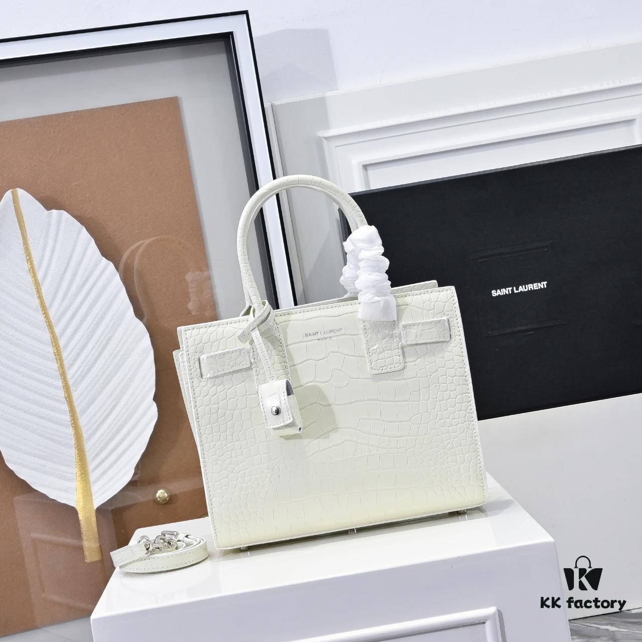 6930cb466e68136f4d9b0309 New Arrival Saffiano Leather Kate Chain Bag | YSL Celebrity Muse Rose's Street Style Must-Have