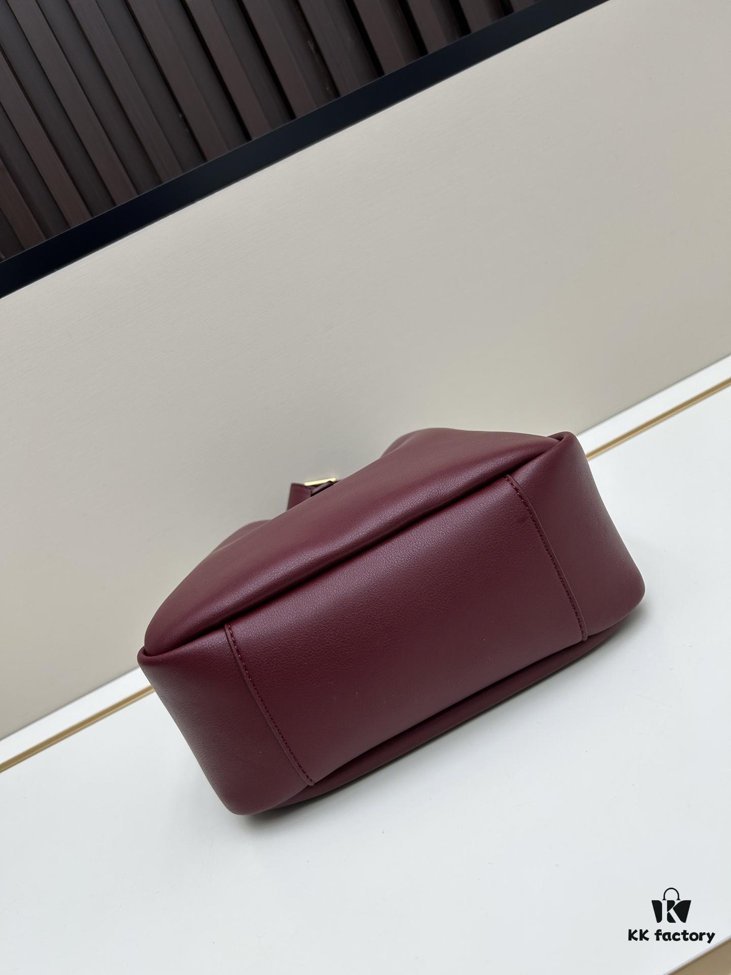 6930cb9c6e68136f4d9b0394 New YSL Shoulder Bag, Soft Lambskin, Spacious and Stylish, Black and Caramel Colors