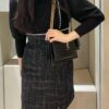6930cbad6e68136f4d9b03aa New Arrival with Box YSL Sunset Chain Bag, Smooth Fine Grain Calfskin Leather