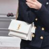 6930cbb06e68136f4d9b03ac New Arrival with Box YSL Sunset Chain Bag, Smooth Fine Grain Calfskin Leather